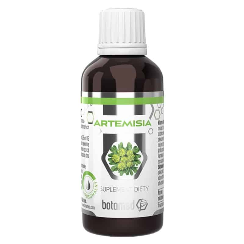 Artemisia - Bylica piołun Liposomalny ekstrakt ziołowy Botamed - 50 ml