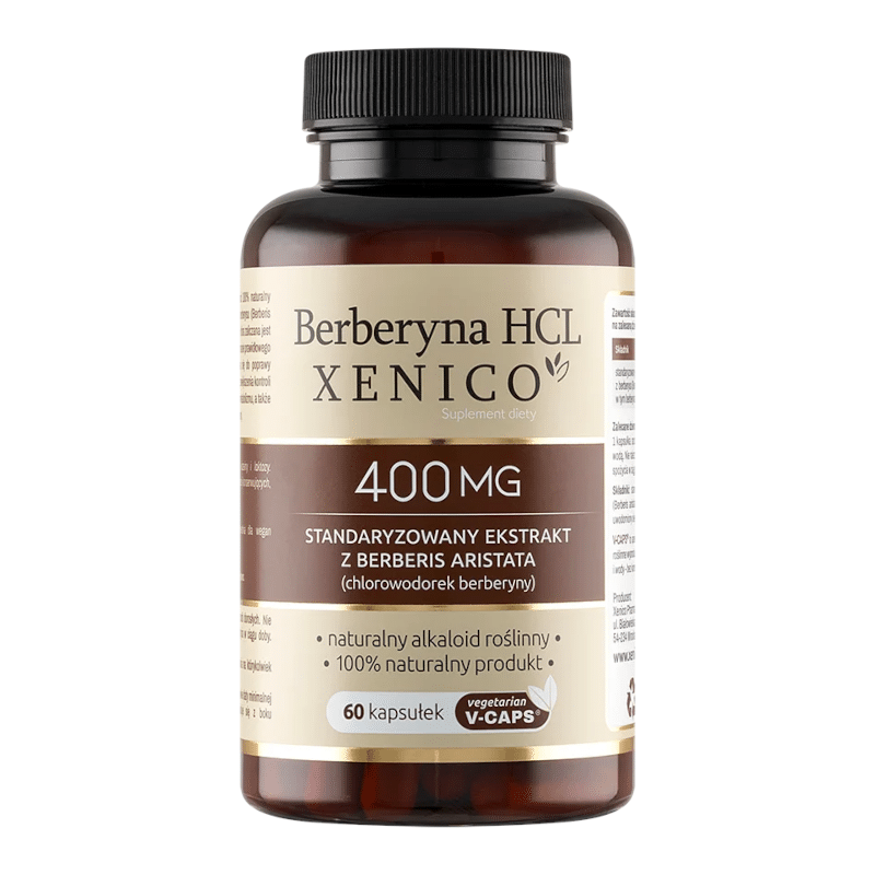 Berberyna HCL Xenico Pharma - Układ krążenia - 60 kapsułek