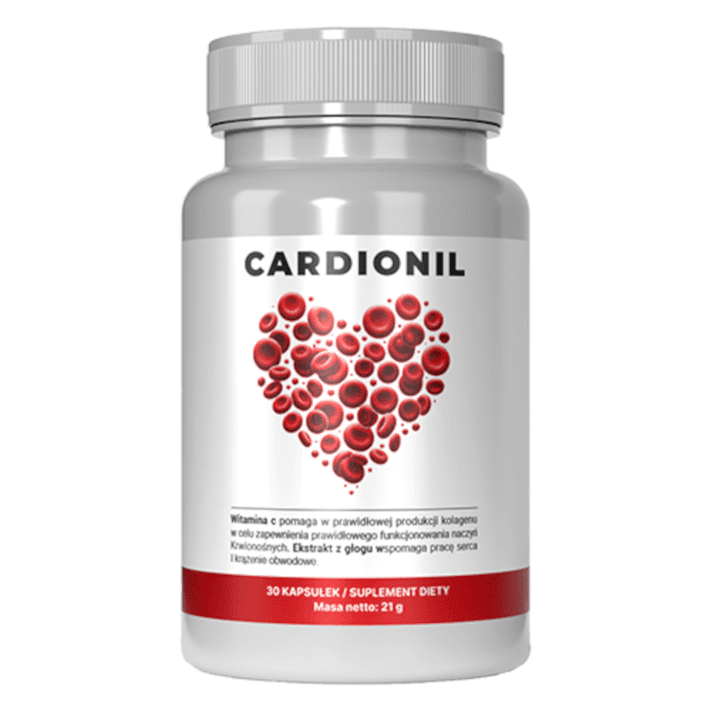 Cardionil - Wsparcie układu sercowego - 30 kapsułek