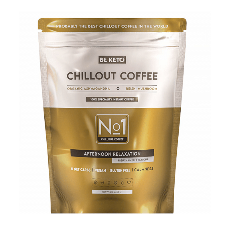 Kawa Rozpuszczalna Chillout Beketo - Reishi & Ashwagandha – Francuska Wanilia 250g