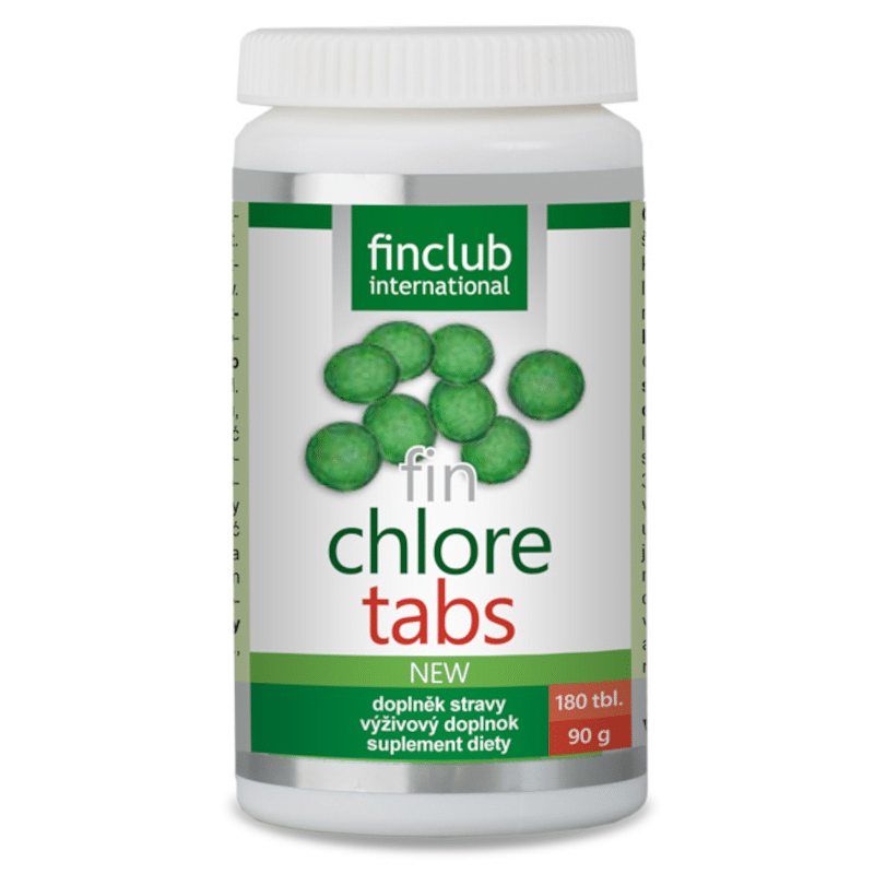Chloretabs Finclub - Alga Chlorella - 180 tabletek