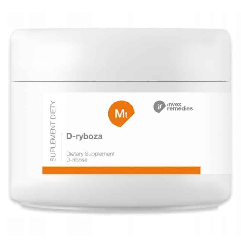 D-ryboza Energia komórkowa Invex Remedies Poprawia poziom energii - 150 g