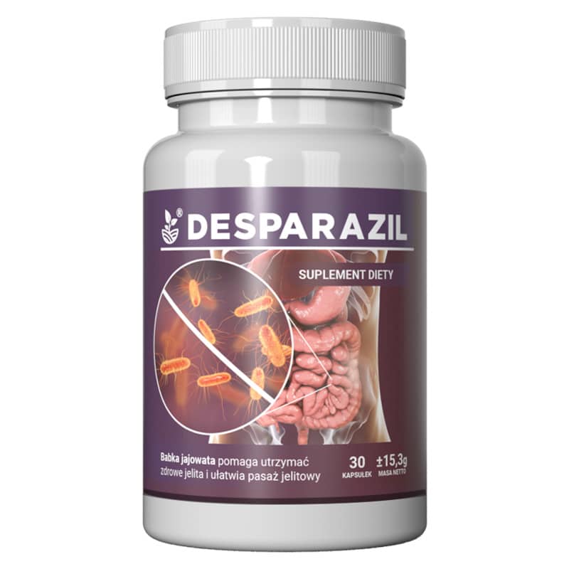 Desparazil - Wspomaga układ pokarmowy (Ilosc-opakowan: 3-opakowania)