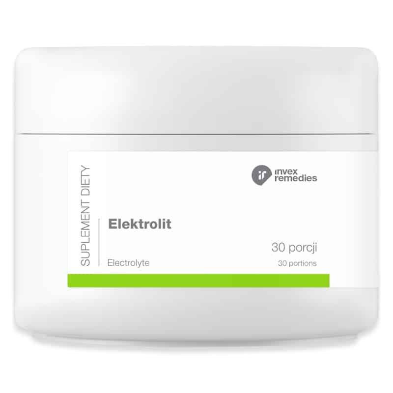 Elektrolity Invex Remedies Magnez, potas, wapń, sód i witamina C - 150 g (30 porcji)