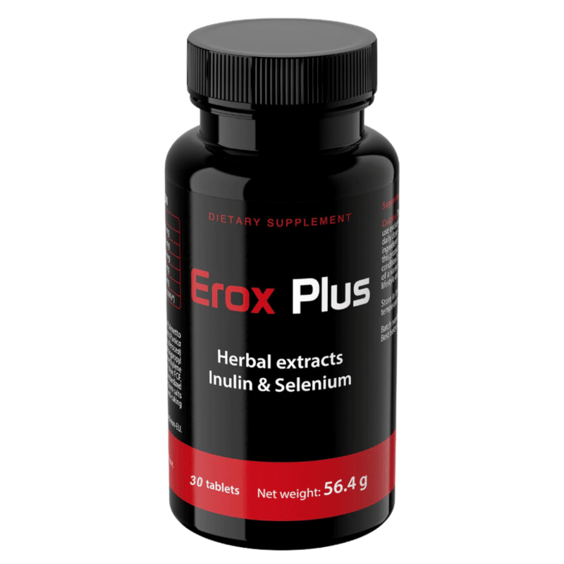 Erox plus NGS - Wsparcie funkcji seksualnych u Mężczyzn - 30 tabletek