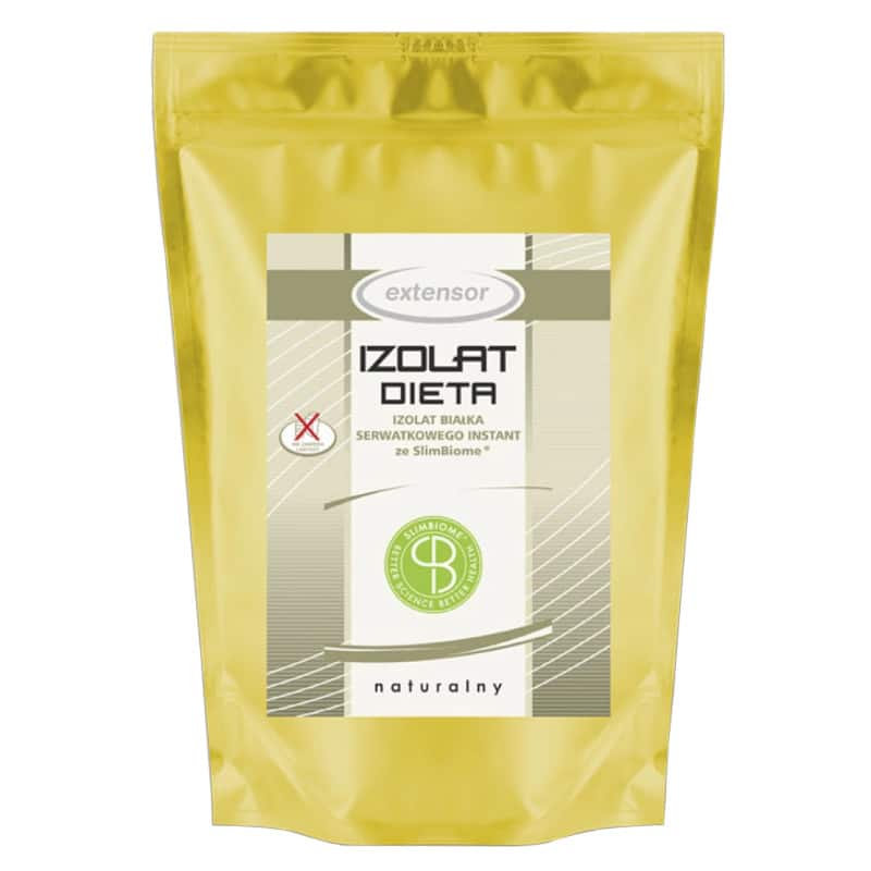 Extensor IZOLAT DIETA - Izolat białka serwatkowego Instant ze SlimBiome - 1000 g