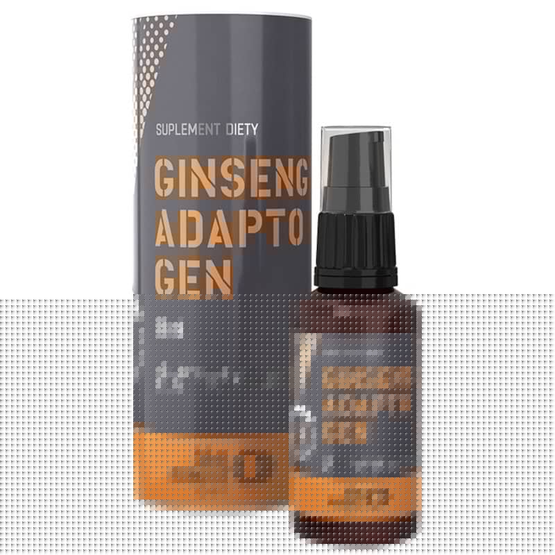 Ginseng Adaptogen liposomalny Botamed - Zwiększa siły i wytrzymałość - 30 ml