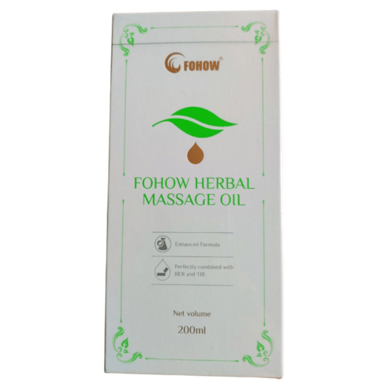 HERBAL MASSAGE Oil Fohow - Olejek do masażu - 200 ml