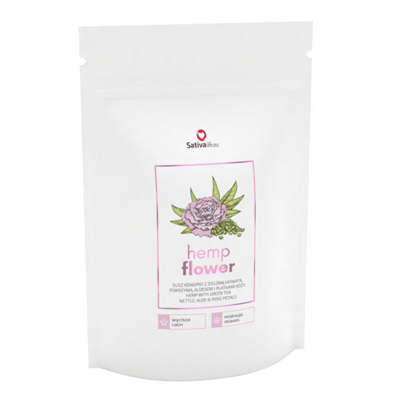 Hemp flower Sativa life - Susz konopny - 50 g