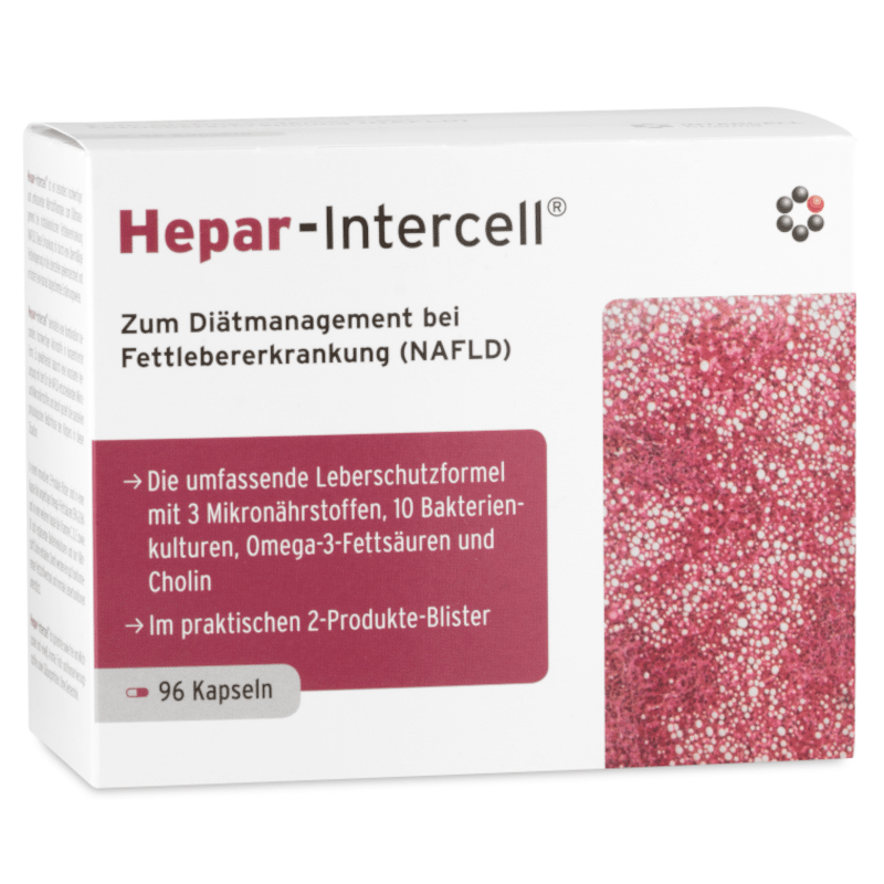 Hepar Intercell Mitopharma - Wsparcie ochrony wątroby - 96 kapsułek
