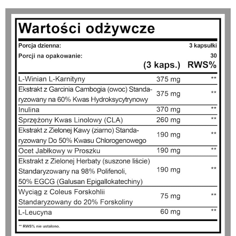 Spalacz tłuszczu Keto Burn BeKeto - 90 kapsułek