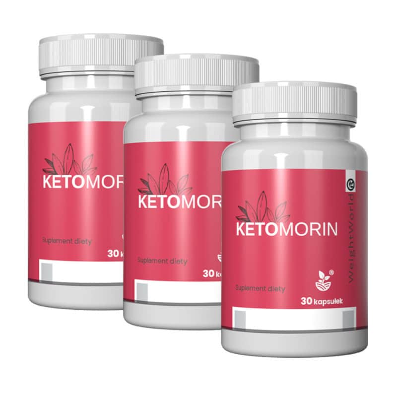 Ketomorin - Wspomaga metabolizm, wspiera utratę wagi (Ilosc-opakowan: 3-opakowania)