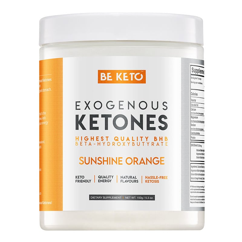 Ketony Egzogenne BeKeto w proszku 150 g - Różne smaki (Smak: dzika-malina)