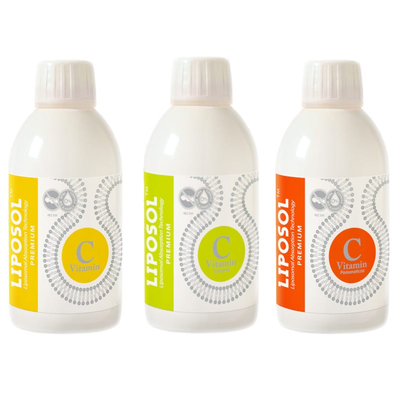 Liposomalna Witamina C 1000 LIPOSOL Aliness - Suplement diety w płynie - 250 ml (Smak: naturalny)