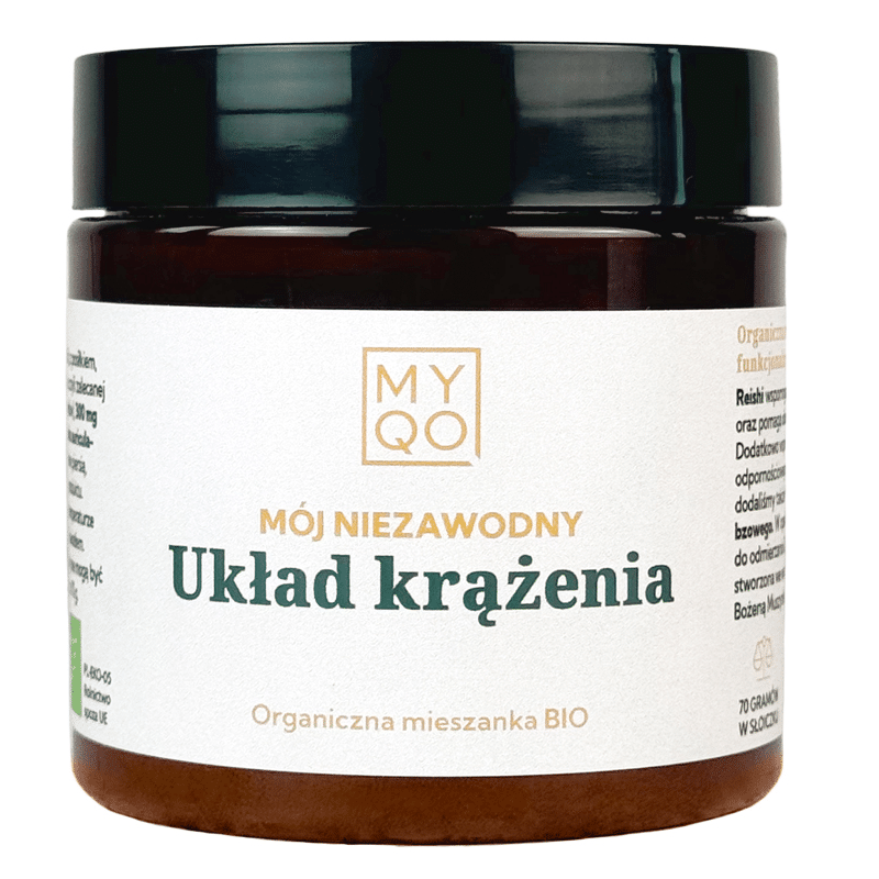 Mój niezawodny Układ krążenia MYQO - Wspiera Twoje serce- W proszku 70 g