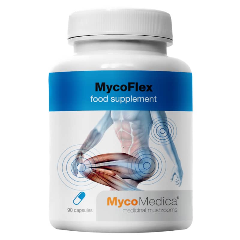 MycoFlex MycoMedica - Wspomaga prawidłowe funkcjonowanie kości i chrząstek - 90 kapsułek