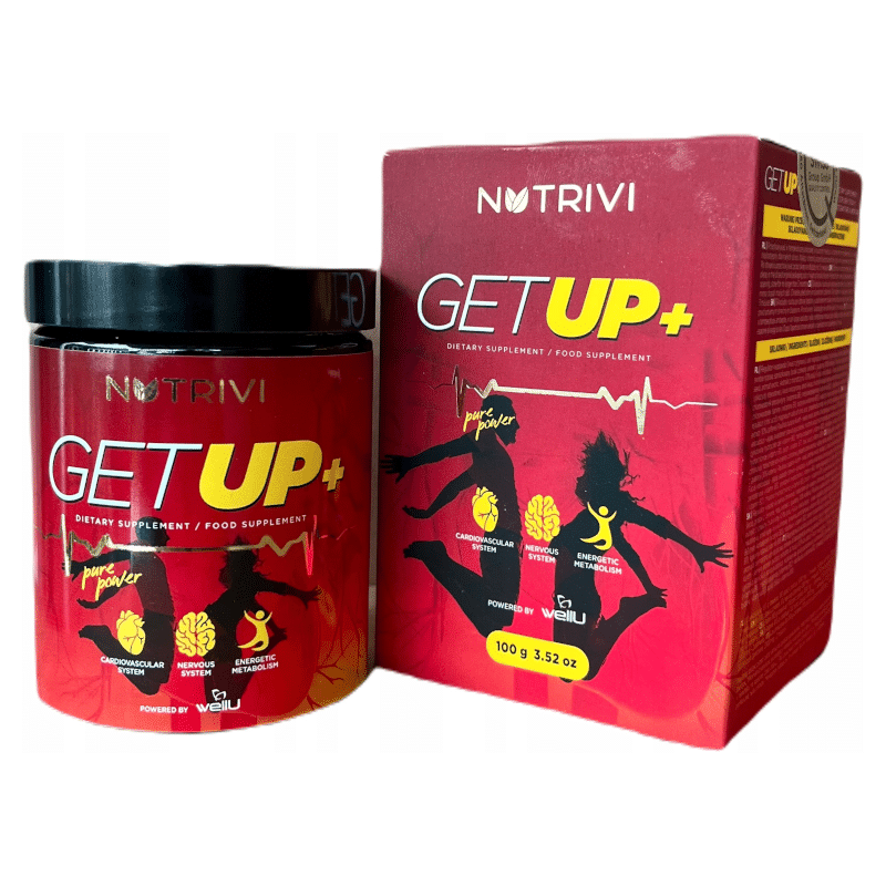 NUTRIVI Get UP WellU - Pobudza, dodaje energii - 100g, 200g (Pojemnosc: 100-g)