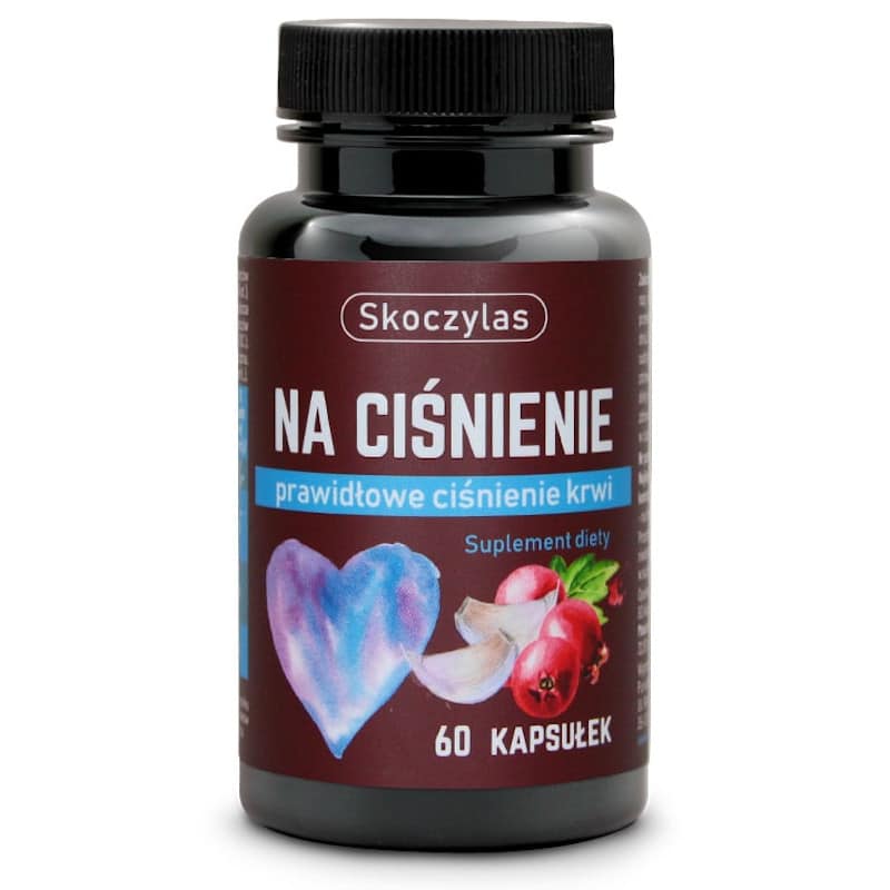 Na ciśnienie Skoczylas - Pomaga utrzymać prawidłowe ciśnienie krwi - 60 kapsułek
