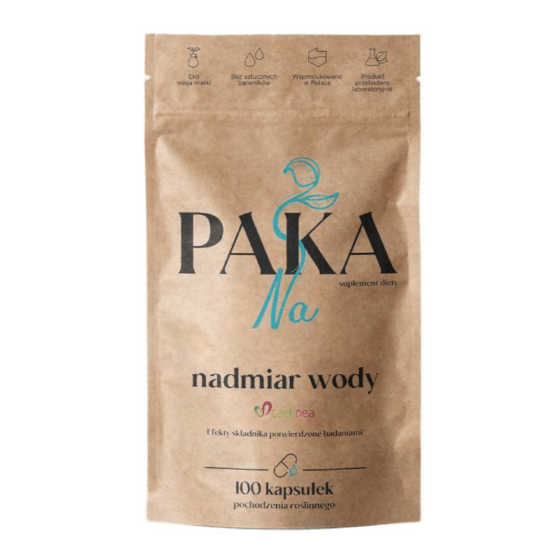 Na nadmiar wody Paka Natury - Wsparcie procesu redukcji wody - 100 kapsułek