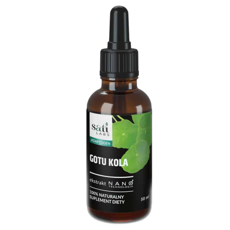 Nano Gotu Kola SATI Labs - Wspiera układ krwionośny - 50 ml