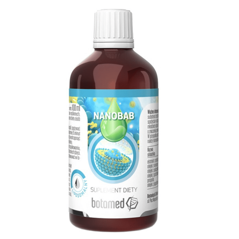 NANOBAB Botamed - Liposamlna formuła na bazie ekstraktów roślinnych - 100 ml