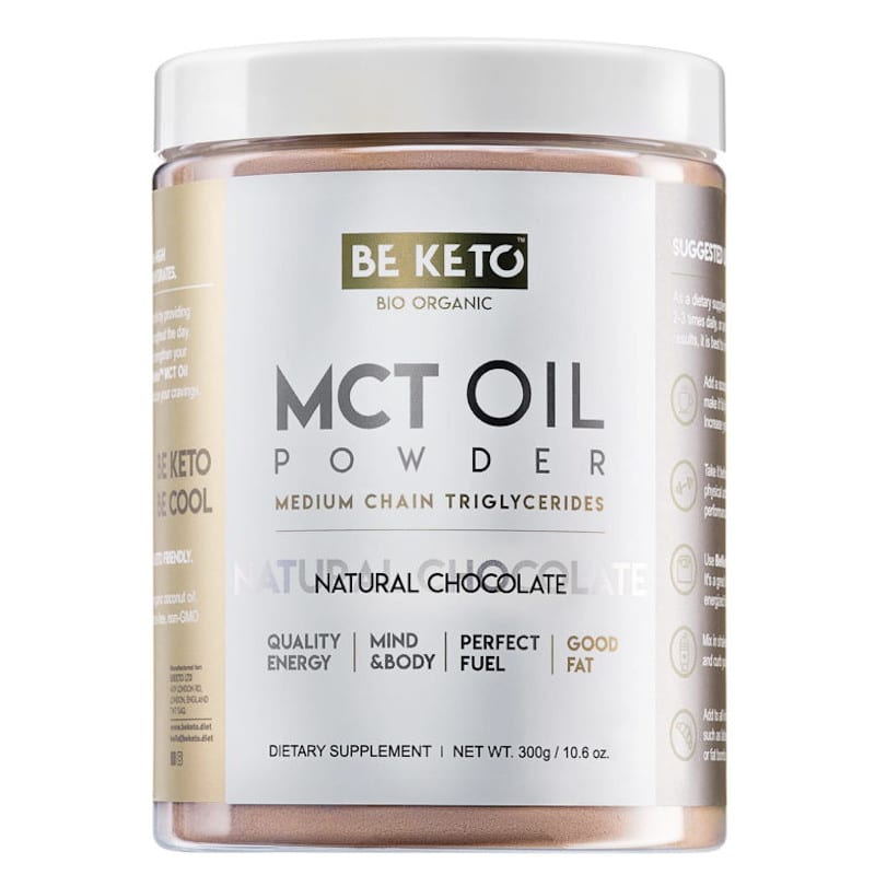 Olej MCT BeKeto w proszku 300 g - Różne smaki (Smak: francuska-wanilia)