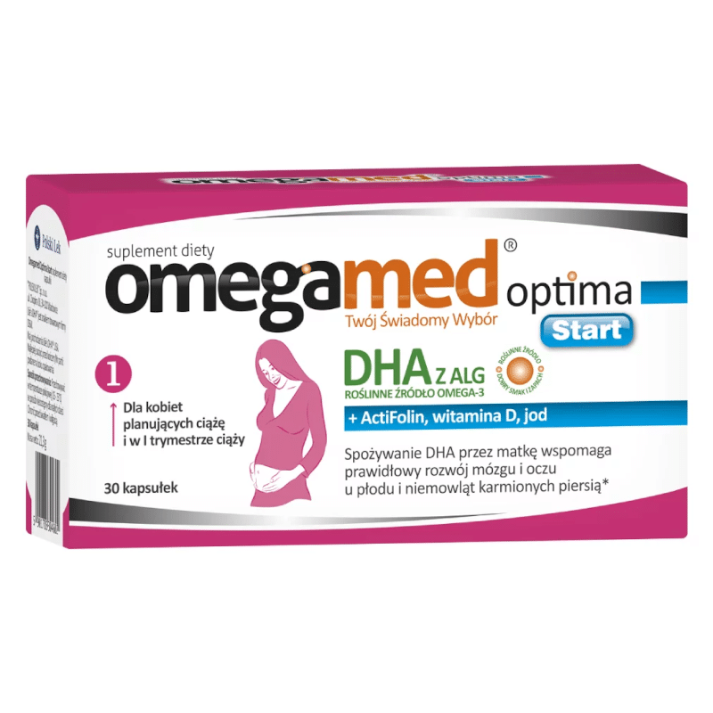 Omegamed Optima Start - Polski Lek - 30 kapsułek
