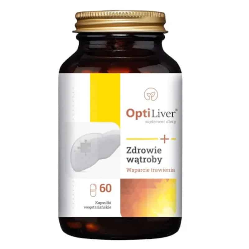Opti Liver NaturDay – Zdrowie wątroby, wsparcie trawienia  – 60 kapsułek wegetariańskich