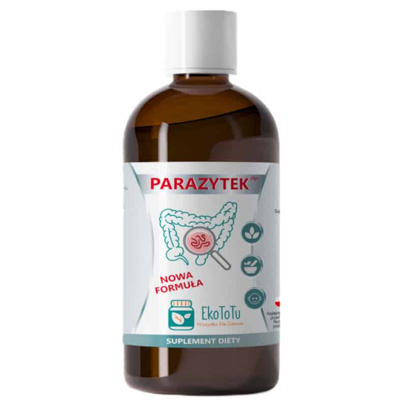 PARAZYTEK Płyn EkoToTu - 9 ekologicznych ziół o działaniu oczyszczającym - 100 ml