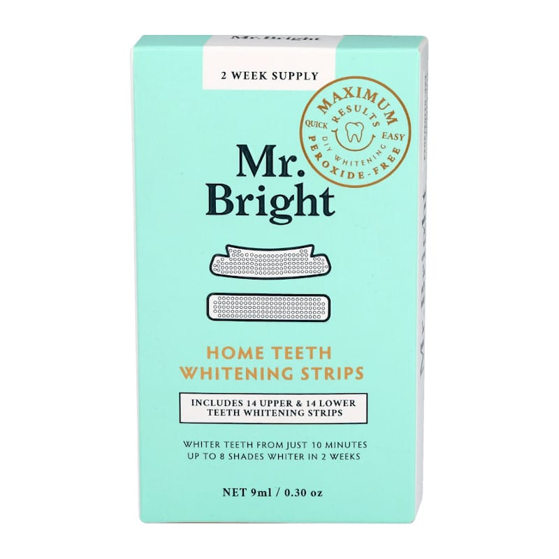 Paski do wybielania zębów Mr. Bright Home Teeth Whitening Strips 14-dniowa kuracja