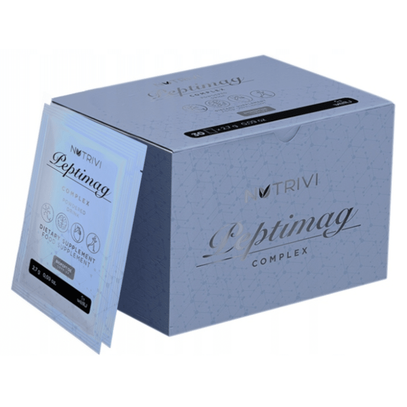 Peptimag Complex NUTRIVI WellU - Trzy organiczne formy magnezu - 30 saszetek