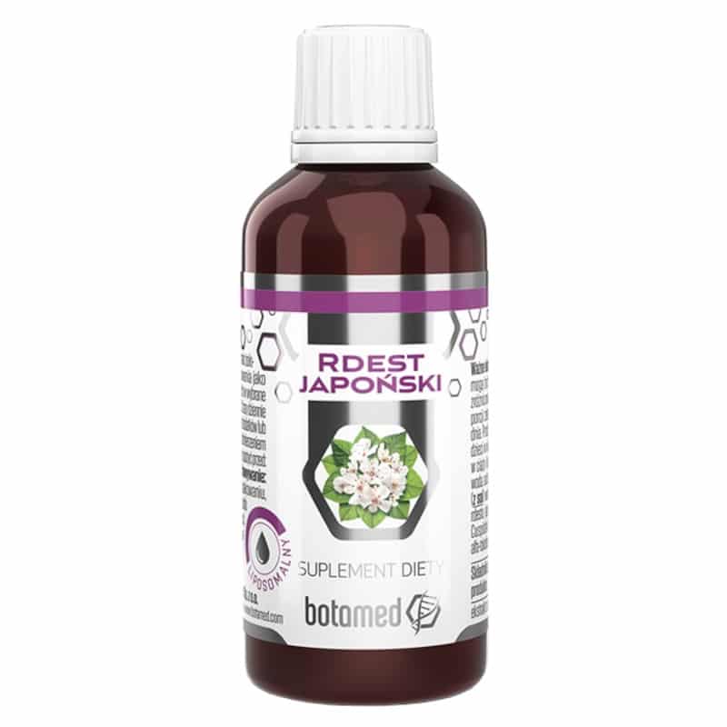 Rdest Japoński Liposomalny ekstrakt ziołowy Botamed - 50 ml