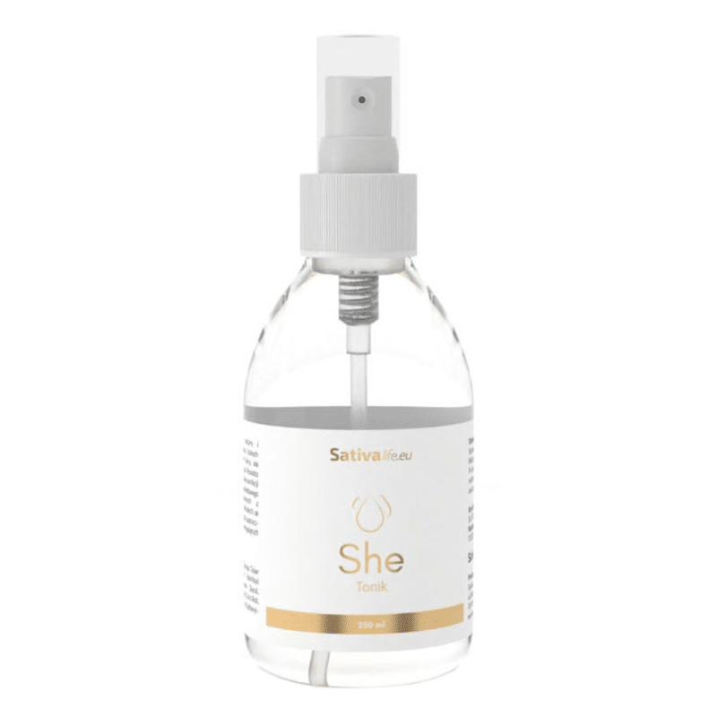 She Tonik Sativa Life - Odświeżenie i pielęgnacja skóry - 250 ml