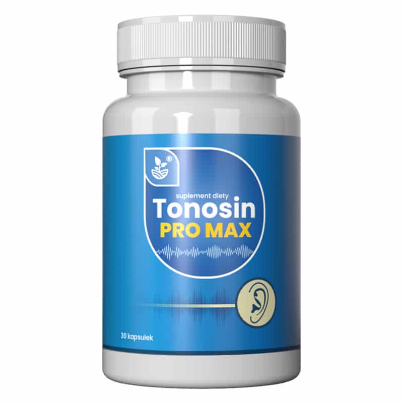 Tonosin Pro Max - Wsparcie przy problemach ze słuchem (Ilosc-opakowan: 3-opakowania)