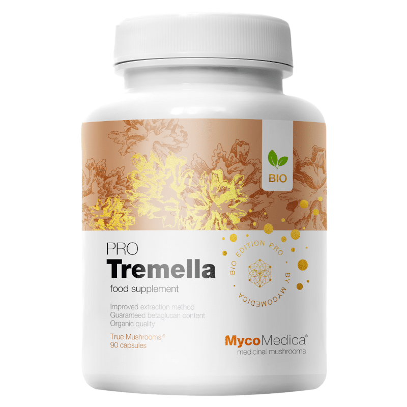 Tremella PRO 35 % MycoMedica - Trzęsak morszczynowaty - 90 kapsułek