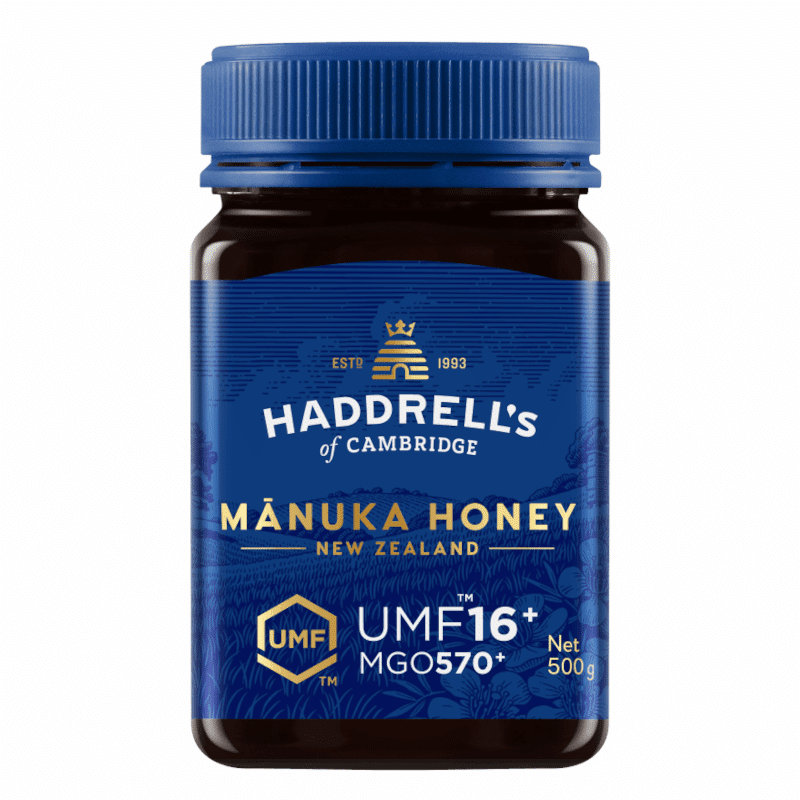 Manuka UMF 16+ Honey Haddrell's - Miód Manuka z Nowej Zelandii (Pojemnosc: 500-g)