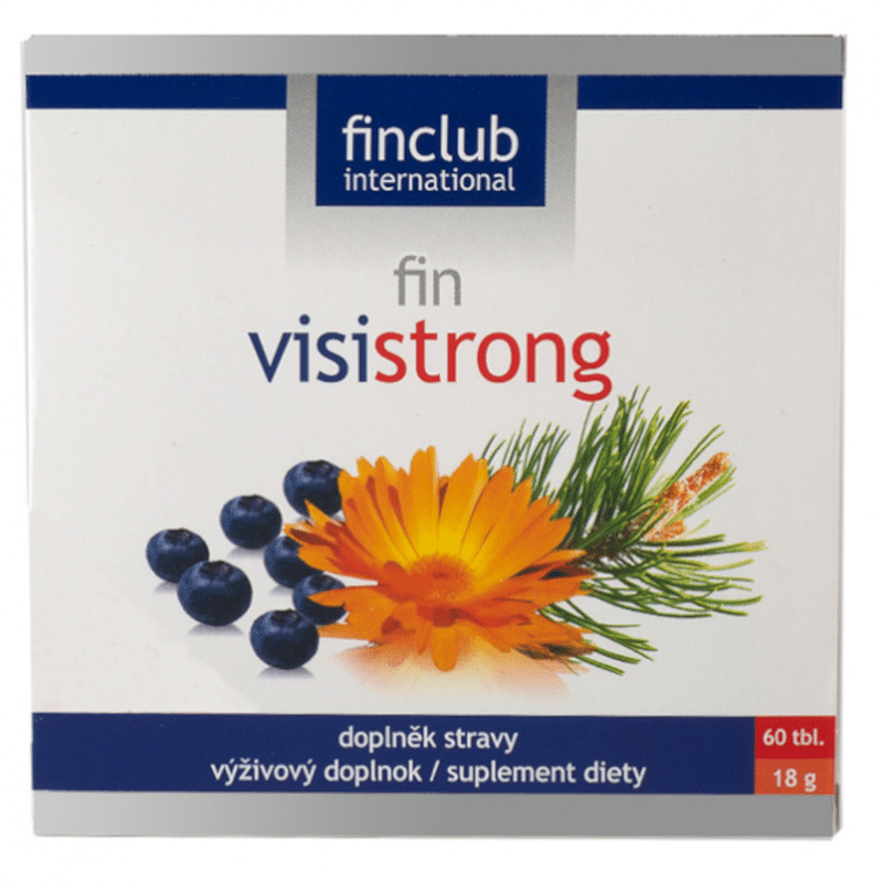 Visistrong Finclub - Naturalna ochrona dla oczu - 60 tabletek