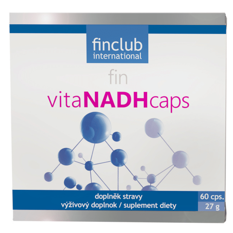 VitaNADH caps Finclub - Aktywna forma witaminy B3 - 60 kapsułek