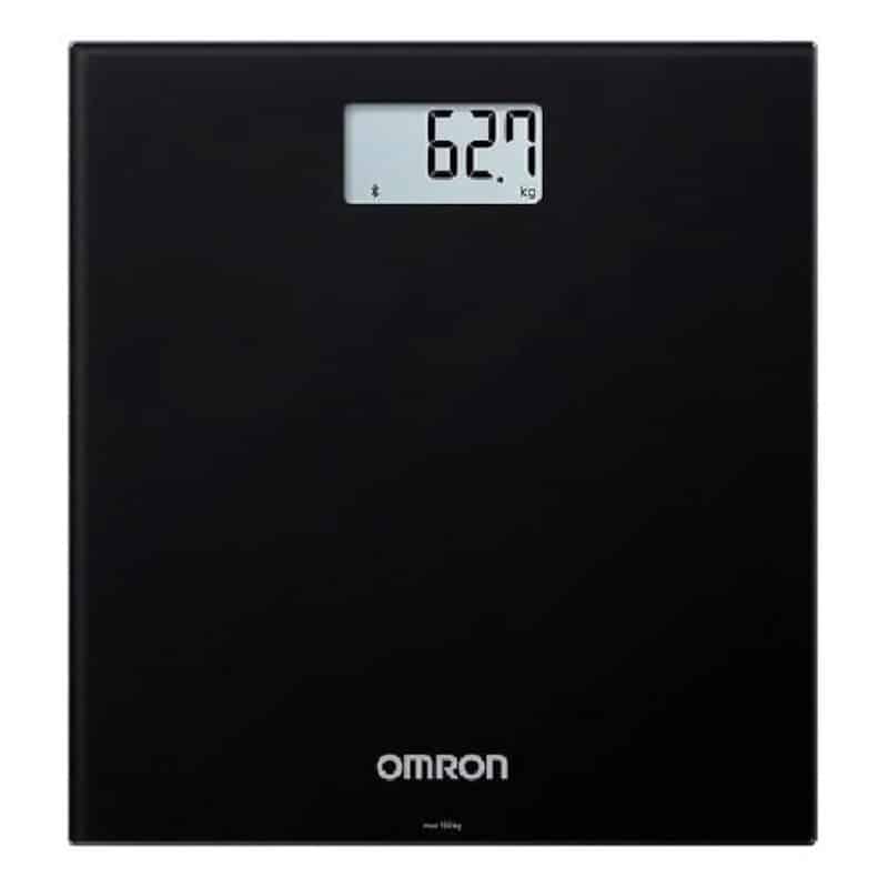 Waga łazienkowa OMRON Intelli IT HN-300T2 z modułem Bluetooth Szara i czarna (Kolor: szara)