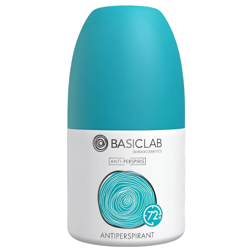 Antyperspirant 72h BASICLAB - Długotrwała ochrona przed nadmiernym poceniem - 60 ml