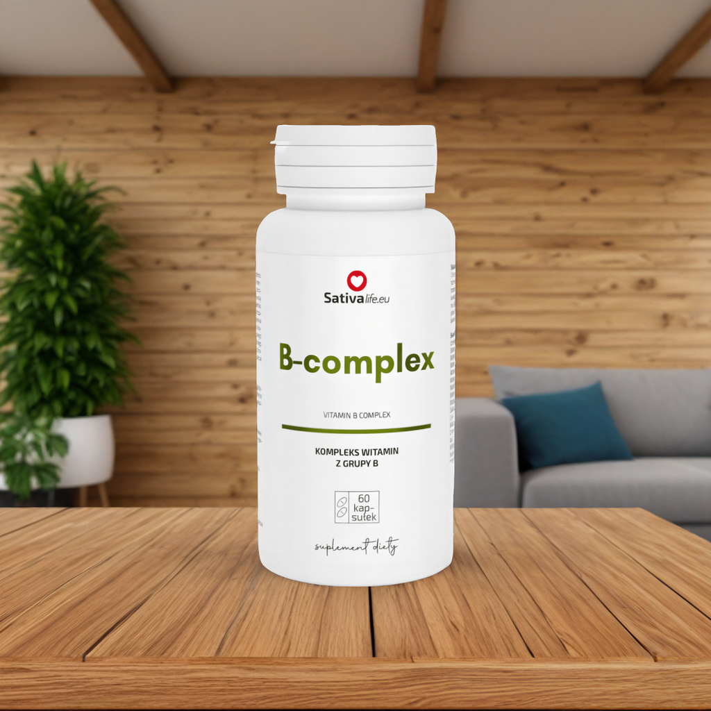 B-complex+minerały Sativa Life - Witaminy z grupy B
