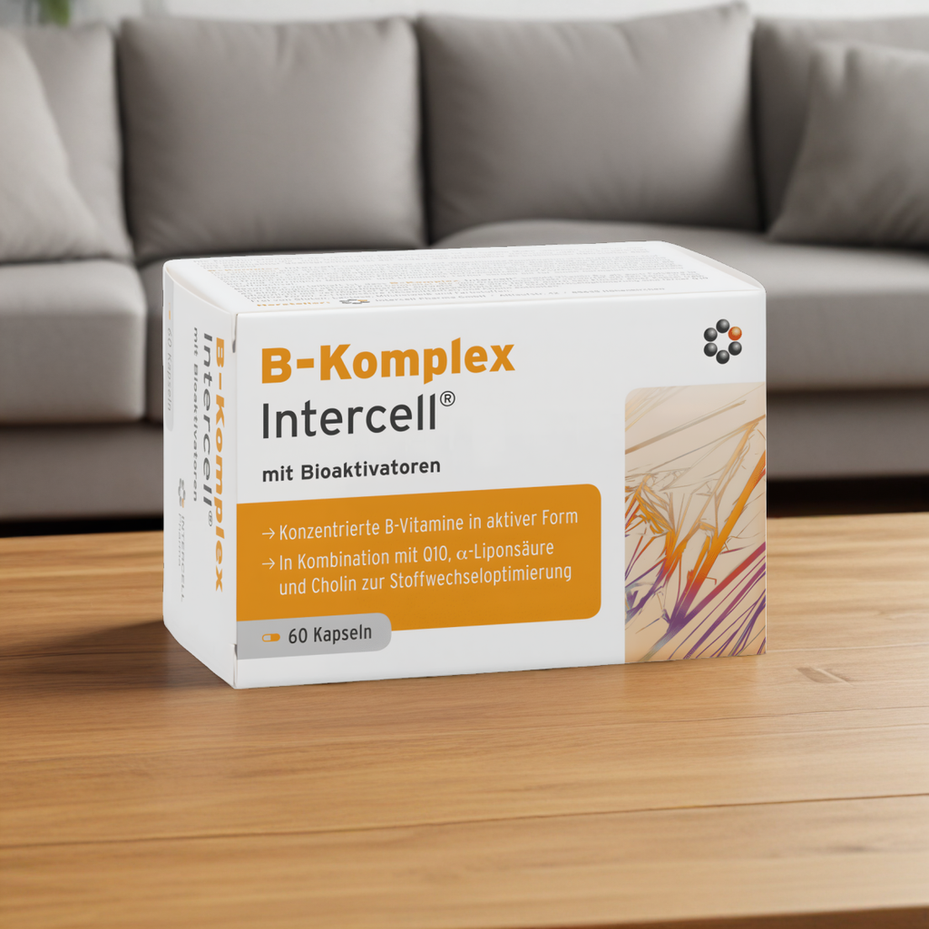 B-Komplex Intercell Mitopharma - Kompleks witamin z grupy B - 60 kapsułek