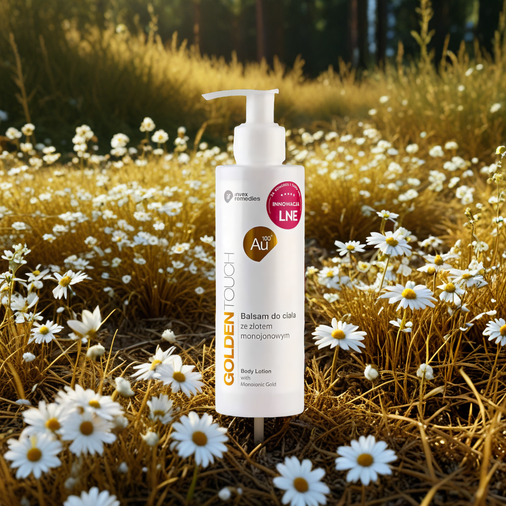 Balsam do ciała ze złotem monojonowym Au100 Invex Remedies - 200 ml