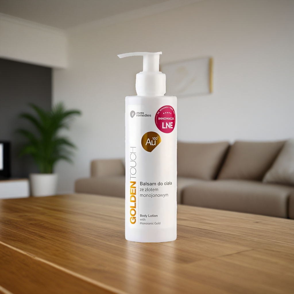 Balsam do ciała ze złotem monojonowym Au100 Invex Remedies - 200 ml