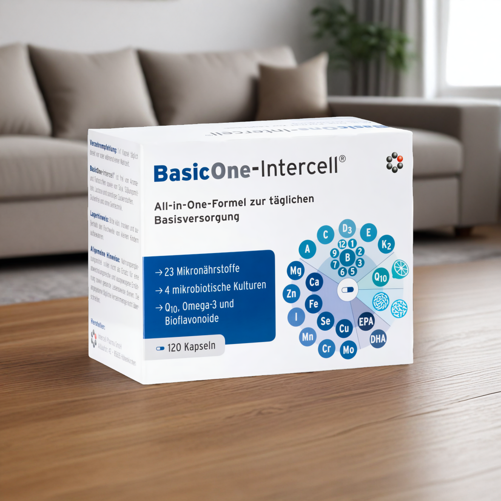 BasicOne-Intercell Mitopharma - 31 aktywnych substancji - 120 kapsułek