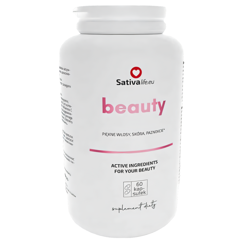 Beauty Sativa Life - Zdrowa skóra, włosy i paznokcie - 60 kapsułek