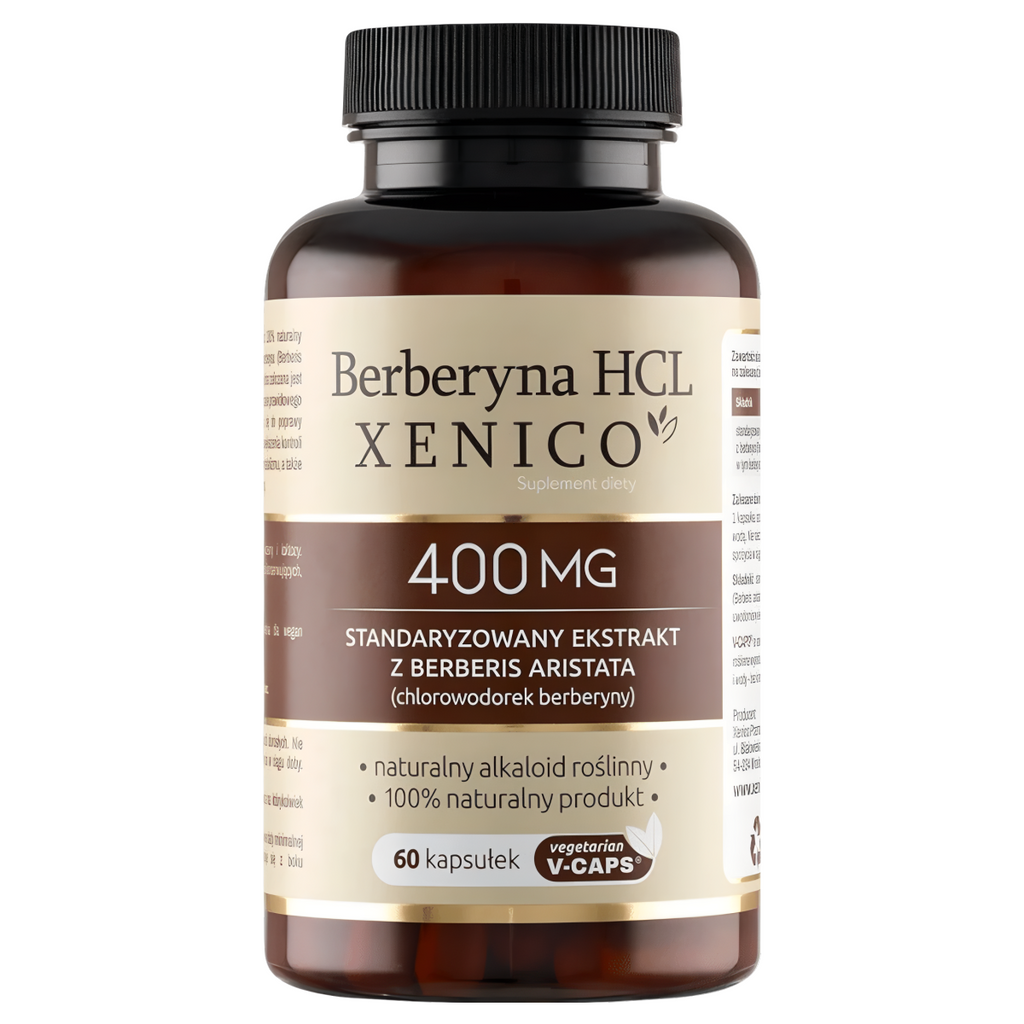Berberyna HCL Xenico Pharma - Układ krążenia - 60 kapsułek