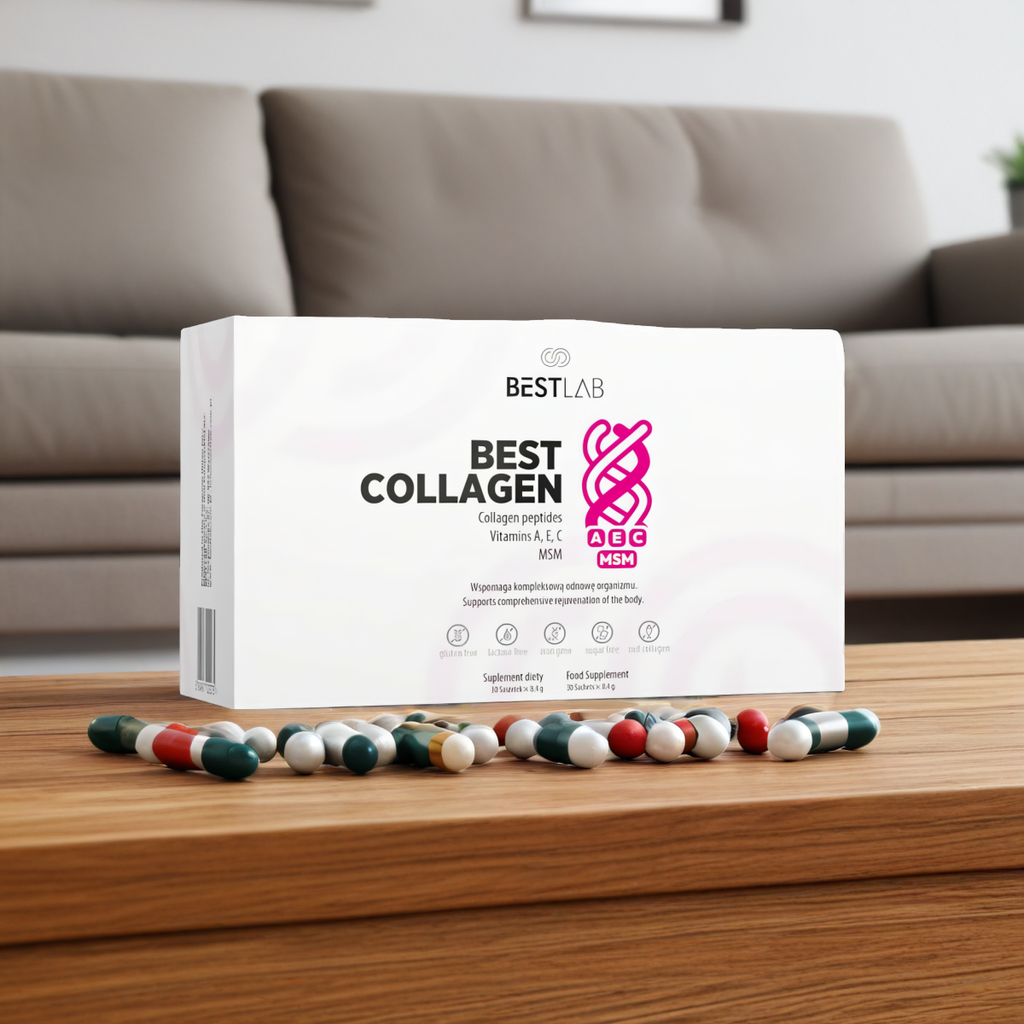 BestCollagen Best Lab - Dla wsparcia zdrowia tkanki łącznej - 30 saszetek