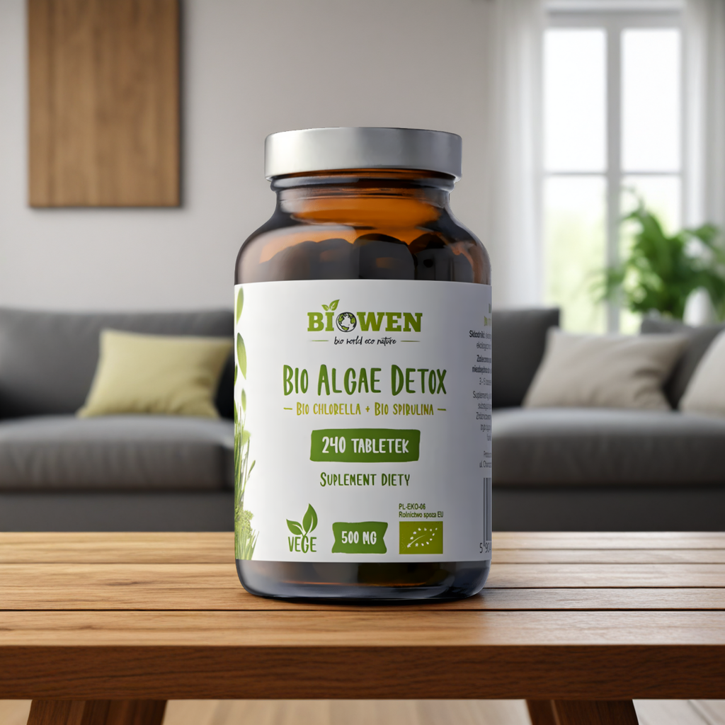 BIO Algae Detox Biowen - 240 tabletek