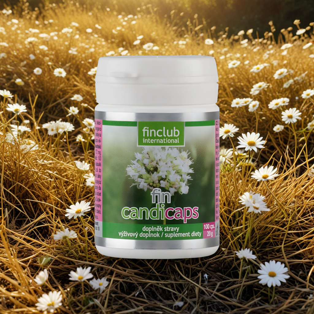 Candicaps Finclub - Olej z oregano w kapsułkach - 100 kapsułek